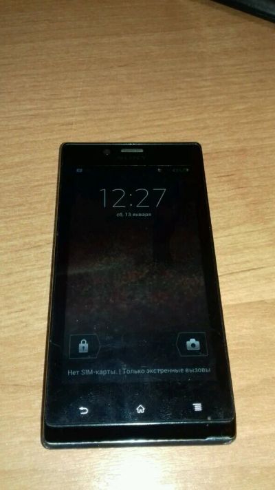 Лот: 10882712. Фото: 1. Смартфон sony xperia st26i (3304... Смартфоны