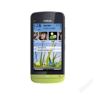 Лот: 1306398. Фото: 1. Nokia c5-03 GREEN. Смартфоны