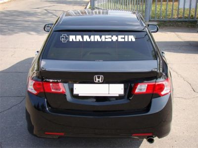 Лот: 3376604. Фото: 1. Наклейка Rammstein. Наклейки автомобильные