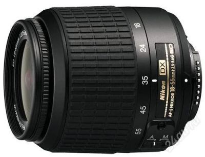 Лот: 1654241. Фото: 1. NIKON 18-55mm f/3.5-5.6G AF-S... Объективы