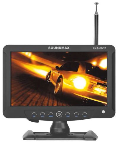 Лот: 6658337. Фото: 1. Автомобильный телевизор SoundMAX... Телевизоры
