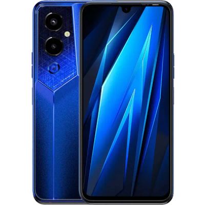 Лот: 22218633. Фото: 1. Смартфон TECNO Pova 4 128GB Голубой... Смартфоны