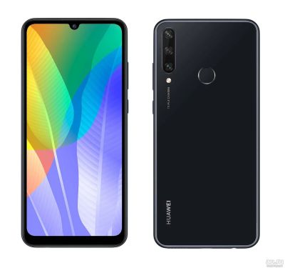 Лот: 18080674. Фото: 1. Новый смартфон Huawei Y6p Черный... Смартфоны