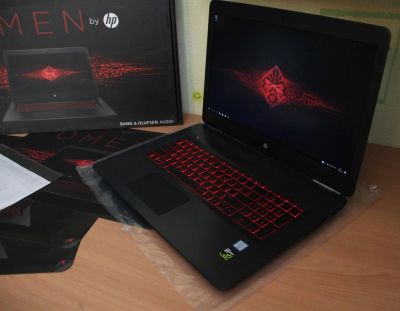 Лот: 8766535. Фото: 1. HP OMEN Gaming Laptop 17-w008ur... Ноутбуки