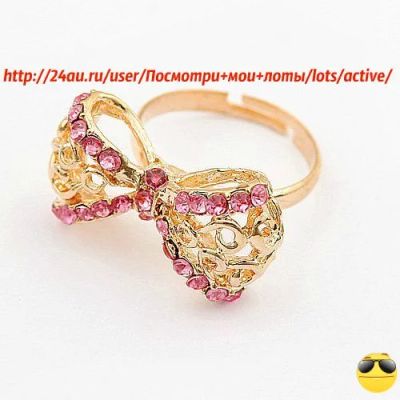 Лот: 4672114. Фото: 1. Кольцо Бантик! В наличии! Новое... Кольца, перстни