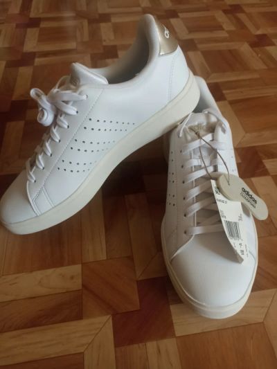 Лот: 25395356. Фото: 1. Кеды Adidas 9,5 размер. Кеды, кроссовки, слипоны