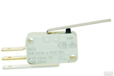 Лот: 17220035. Фото: 1. Микровыключатель ПММ Beko 1883240100. Запчасти для стиральных и посудомоечных машин