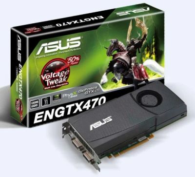 Лот: 6272490. Фото: 1. ASUS GTX 470. 320 Bit, 1280Mb. Видеокарты