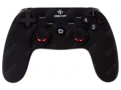 Лот: 8517804. Фото: 1. Беспроводной Геймпад DEXP G-5... Рули, джойстики