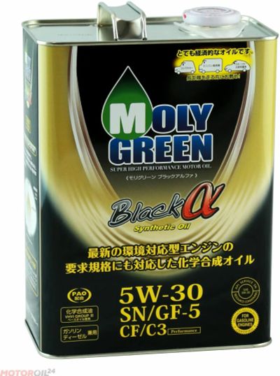 Лот: 25791067. Фото: 1. Moly Green 5w30 Premium Black... Масла, жидкости