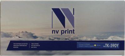Лот: 24949683. Фото: 1. Картридж_лазерный NV-Print NV-TK-590Y... Картриджи, расходные материалы