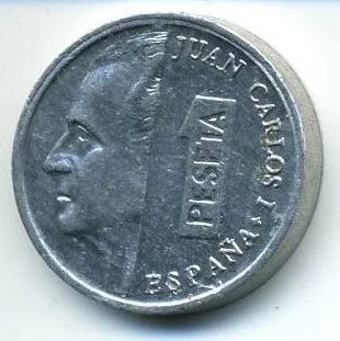 Лот: 3492433. Фото: 1. Испания 1 песета 1989. Европа
