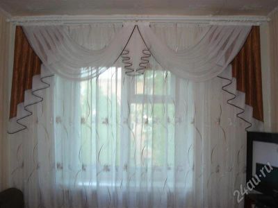 Лот: 378309. Фото: 1. Шторы. Шторы, тюль