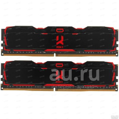 Лот: 18791947. Фото: 1. 16Gb (2x8Gb) DDR4 Goodram Iridium... Оперативная память