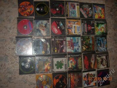 Лот: 430416. Фото: 1. продам 30 дисков от sony playstation... Игры для консолей