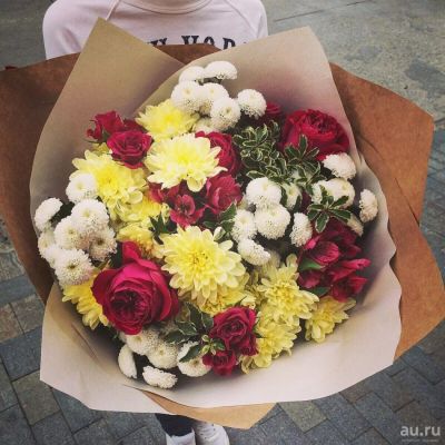 Лот: 8004271. Фото: 1. Сборный букет. Цветы на Щорса... Свежие цветы
