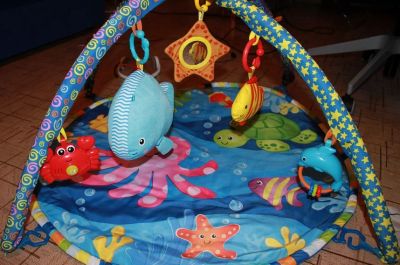 Лот: 4974402. Фото: 1. Развивающий коврик winfun морской. Развивающие коврики