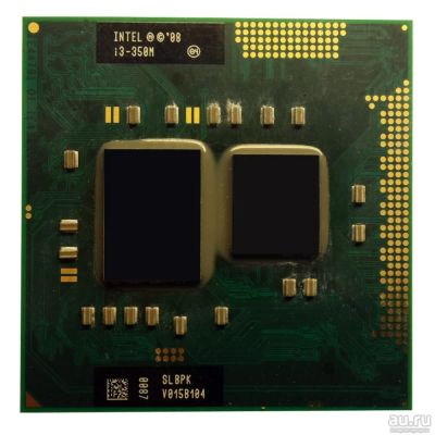 Лот: 8933391. Фото: 1. Процессор Intel Core i3-350M... Процессоры
