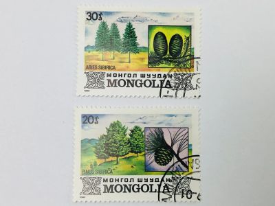 Лот: 23314241. Фото: 1. Деревья. Неполная серия. Флора... Марки