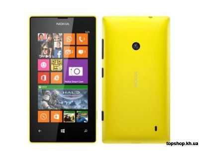 Лот: 6366518. Фото: 1. Nokia lumia 525 жёлтый. Смартфоны