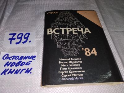 Лот: 14482520. Фото: 1. Встреча, 84. Стихи. Николай Гордеев... Художественная