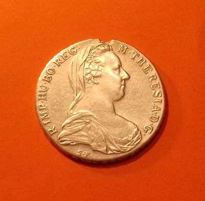 Лот: 19809694. Фото: 1. Талер 1780 года. Австрия. Мария... Германия и Австрия