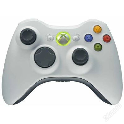 Лот: 1090882. Фото: 1. Джойстик для XBOX 360 беспроводной... Аксессуары для игровых приставок, консолей, геймпады