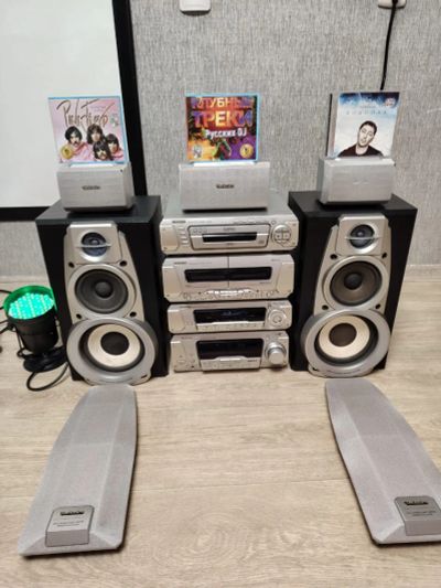 Лот: 25577847. Фото: 1. Technics(cd,кассеты,aux,fm)Bi-Wiring. Музыкальные центры, магнитолы