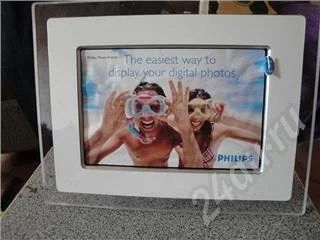 Лот: 397542. Фото: 1. цифровая фото рамка Philips 9FF2M4. Другое (фото, видеокамеры, оптика)