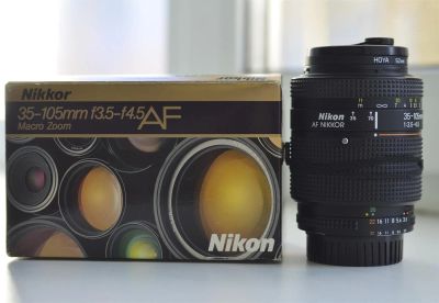 Лот: 3446829. Фото: 1. Nikon AF Nikkor 35-105mm f3.5-4... Объективы