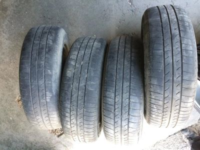 Лот: 9457341. Фото: 1. Резина на дисках Bridgestone b250. Шины на дисках