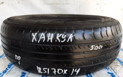 Лот: 14392513. Фото: 1. Шина 185/70 R14 185/70/14 Hankook... Шины