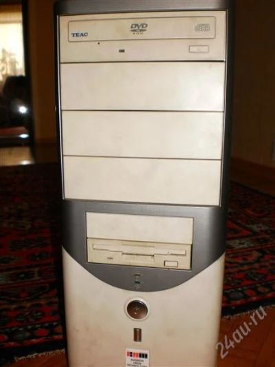 Лот: 1015838. Фото: 1. системный блок + монитор LG (лампа... Компьютеры в сборе