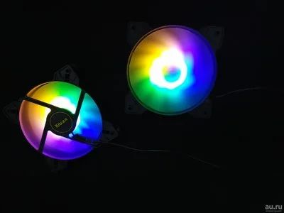 Лот: 12670504. Фото: 1. LED cooler радуга для подсветки... Системы охлаждения