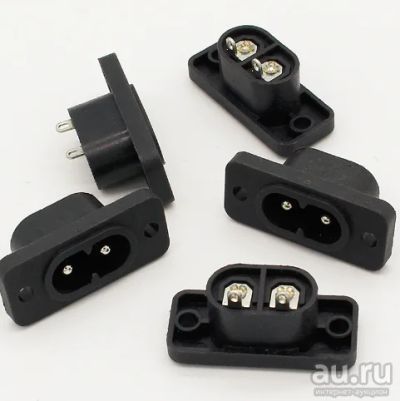 Лот: 12978812. Фото: 1. AC250V 2.5A 2Pin Электророзетка... Реле, тумблеры, переключатели
