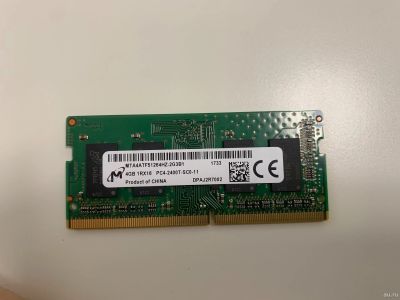 Лот: 18332919. Фото: 1. DDR4 4Gb Micron. Оперативная память