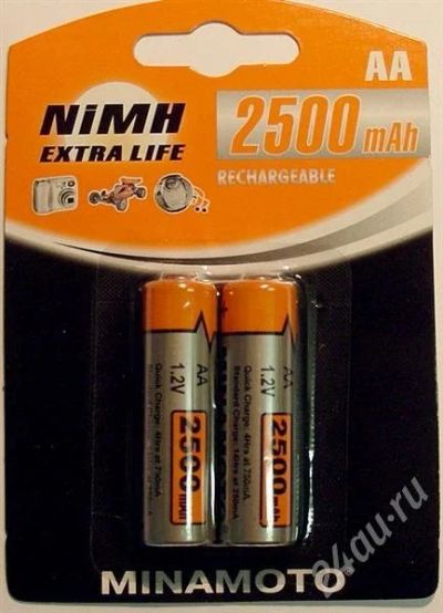 Лот: 400664. Фото: 1. акуумулятор 2500mAh. Батарейки, аккумуляторы, элементы питания