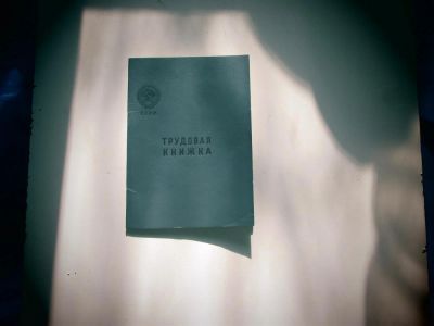 Лот: 3838527. Фото: 1. Трудовая книжка старого образца... Другое (коллекционирование, моделизм)