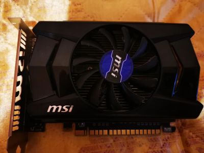 Лот: 16211256. Фото: 1. Видеокарта msi gtx 750 2gb. Видеокарты