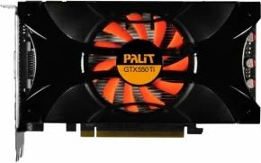 Лот: 4848674. Фото: 1. Palit GeForce GTX 550 Ti (1024MB... Видеокарты