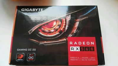 Лот: 12609529. Фото: 1. Видеокарта Gigabyte Ati Radeon... Видеокарты
