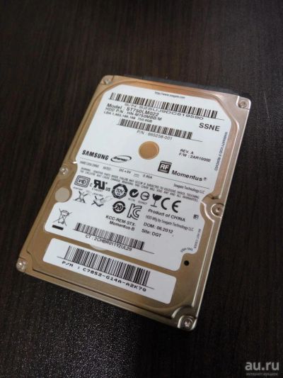 Лот: 9417893. Фото: 1. Samsung ST750LM022 750Gb Для ноутбука... Жёсткие диски (HDD)