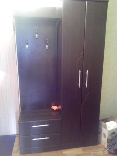 Лот: 5584812. Фото: 1. прихожая длина 120 см, цвет венге. Прихожие, гардеробные