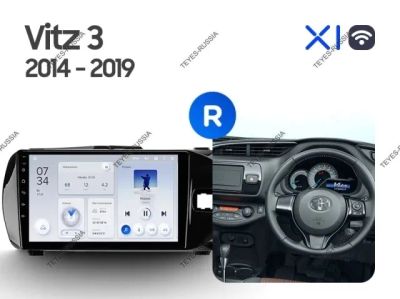 Лот: 20831451. Фото: 1. Магнитола Teyes X1 Toyota Vitz... Автомагнитолы