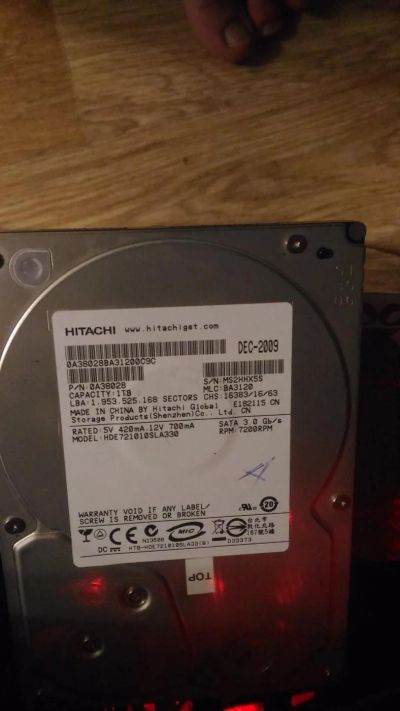 Лот: 7812868. Фото: 1. Жесткий диск Hitachi DEC-2009... Жёсткие диски (HDD)
