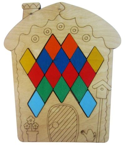 Лот: 16536592. Фото: 1. Мозаика Домик. Настольные игры, карты