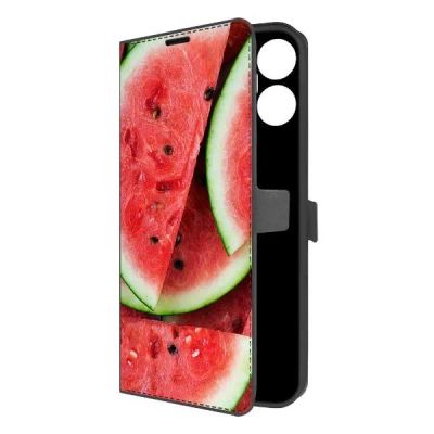 Лот: 25541491. Фото: 1. Чехол Krutoff Eco Book "Арбуз... Чехлы, бамперы