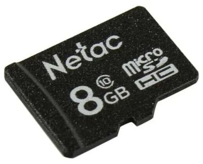 Лот: 20126831. Фото: 1. Карта памяти MicroSD 8GB Netac... Карты памяти