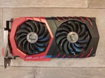 Лот: 20080654. Фото: 1. MSI GTX 1070 Gaming X. Видеокарты