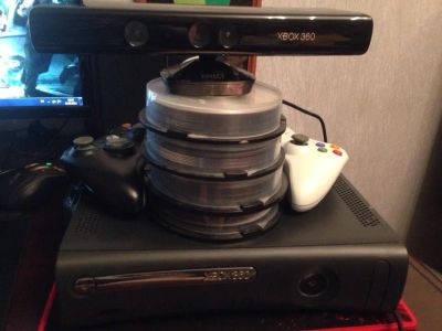 Лот: 4505654. Фото: 1. XBOX 360 ELITE 120GB + Kinect... Игровые приставки, консоли